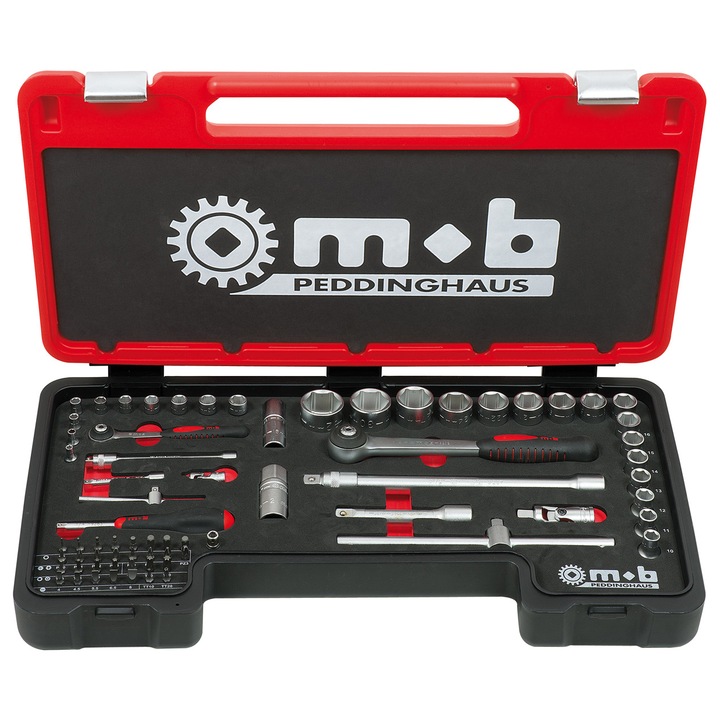 Trusa Mob & Ius Fusion Box Cargo Combi, 70 Piese, 1/4"- 1/2"