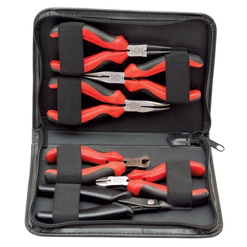 Trusa 6 clesti Mob & Ius MICRO pentru electricieni, Manson bimaterial Trusa 6 clesti Mob & Ius MICRO pentru electricieni, Manson bimaterial