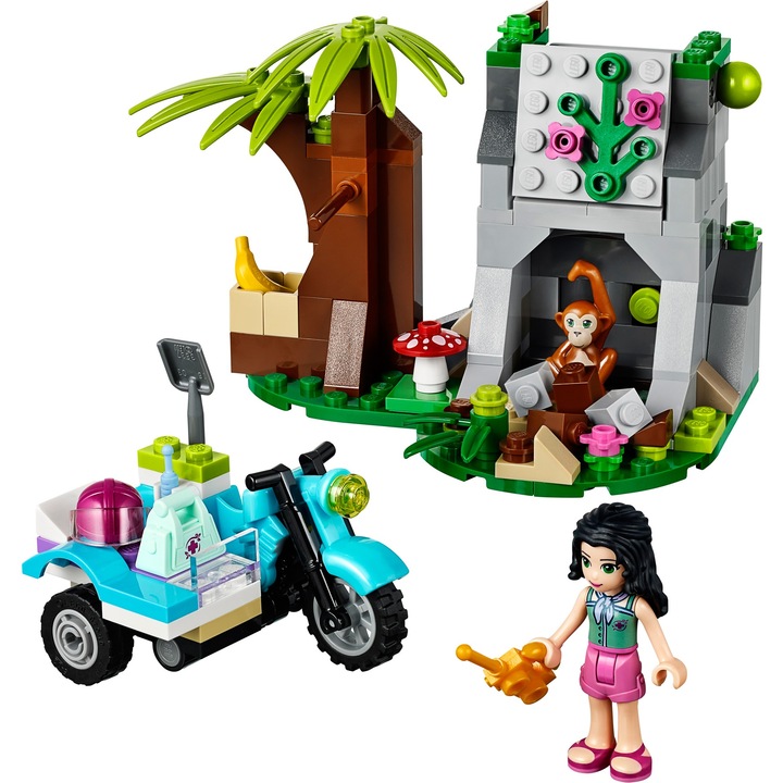 LEGO Friends 41032 játék, Elsősegélynyújtó dzsungelkerékpár