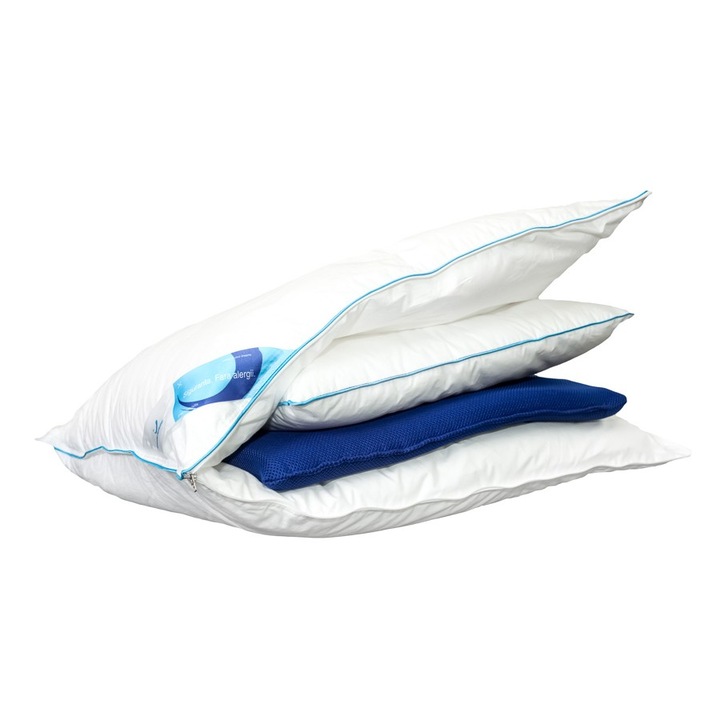 Green Future LIFE Párna 50 x 70 cm, 3 az 1-ben, nanoszálas töltelék, memóriahab