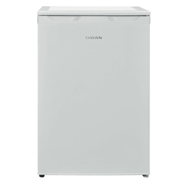 Хладилник с една врата Crown GN 1301E, 122 л, Клас Е, Бял, Статичен