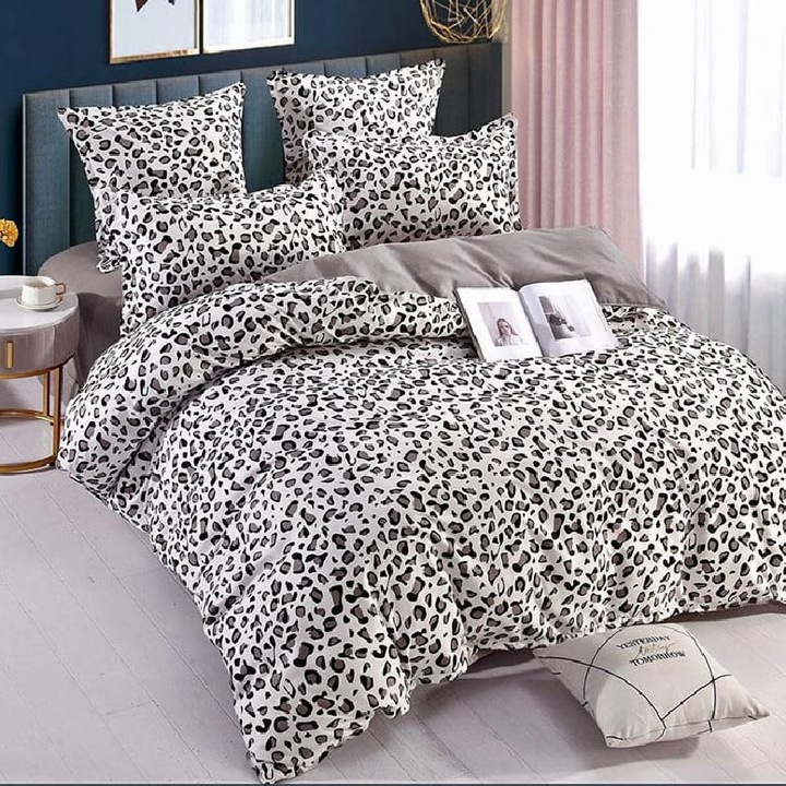 Set Lenjerie de Pat Dublu, Model 33910, Finet, 6 Piese