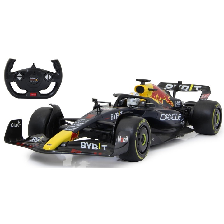 Masina RC Oracle Red Bull Racing RB18 Formula 1, 48 cm, 1:12, 2.4Ghz, 6 ani, 4042774471873