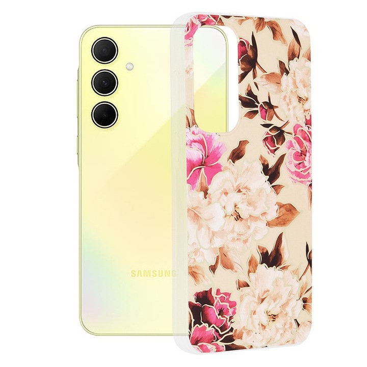 Кейс за Samsung Galaxy A35 5G, Sol Protection, Flower Life