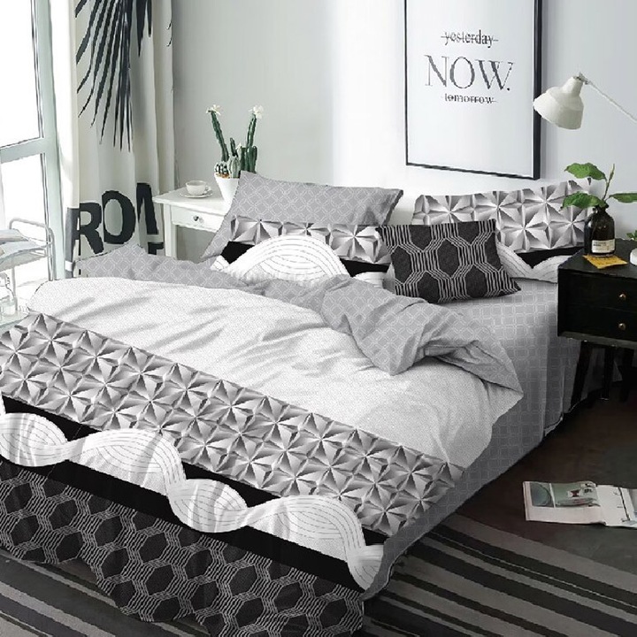 Dupla ágyneműkészlet, 41333-as modell, Finet, 6 részes