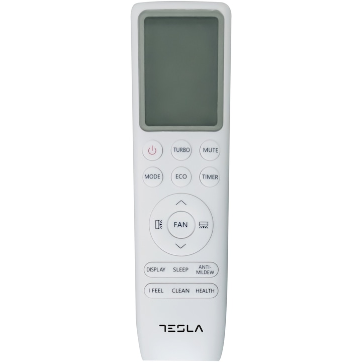 Aparat de aer conditionat Tesla Virtuoso 12000 BTU WI-FI, functie I Feel, Filtru lavabil, , flux aer 3D, Lampa UV, HEPA filter, Fresh O2, TT37AF, alb