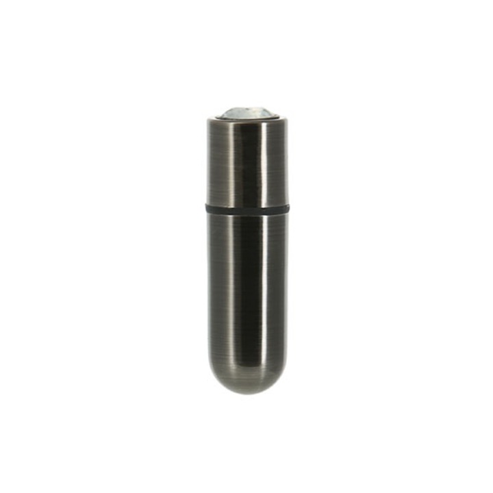 Мини вибратор PowerBullet, First Class, Презареждаем, 9 функции, Дължина 6,35 см, Многоцветен