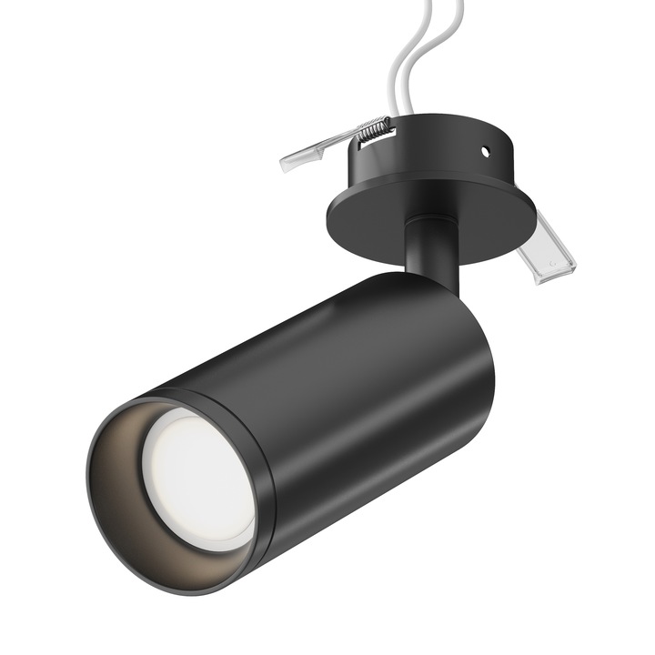 Lampa de tavan Maytoni Technical Focus, Negru, GU10 10W