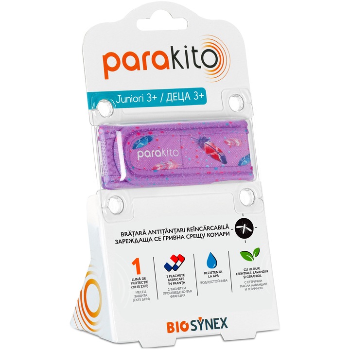 Bratara anti tantari copii PENE - protectie 30 zile