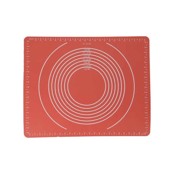 Suport framantare aluat Red, silicon, 50 x 35 cm