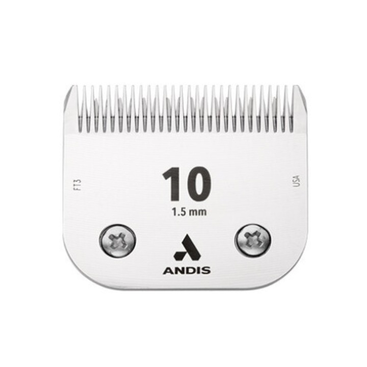 Andis lama ceramica de tuns numarul 10, dimensiune de taiere 1,5mm