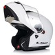 Casca Moto, LS2 FF908 Strobe II, Alb, Protectie UV, Flip Up, ABS, ECE 22.06, M 57-58 cm