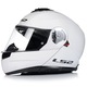 Casca Moto, LS2 FF908 Strobe II, Alb, Protectie UV, Flip Up, ABS, ECE 22.06, M 57-58 cm