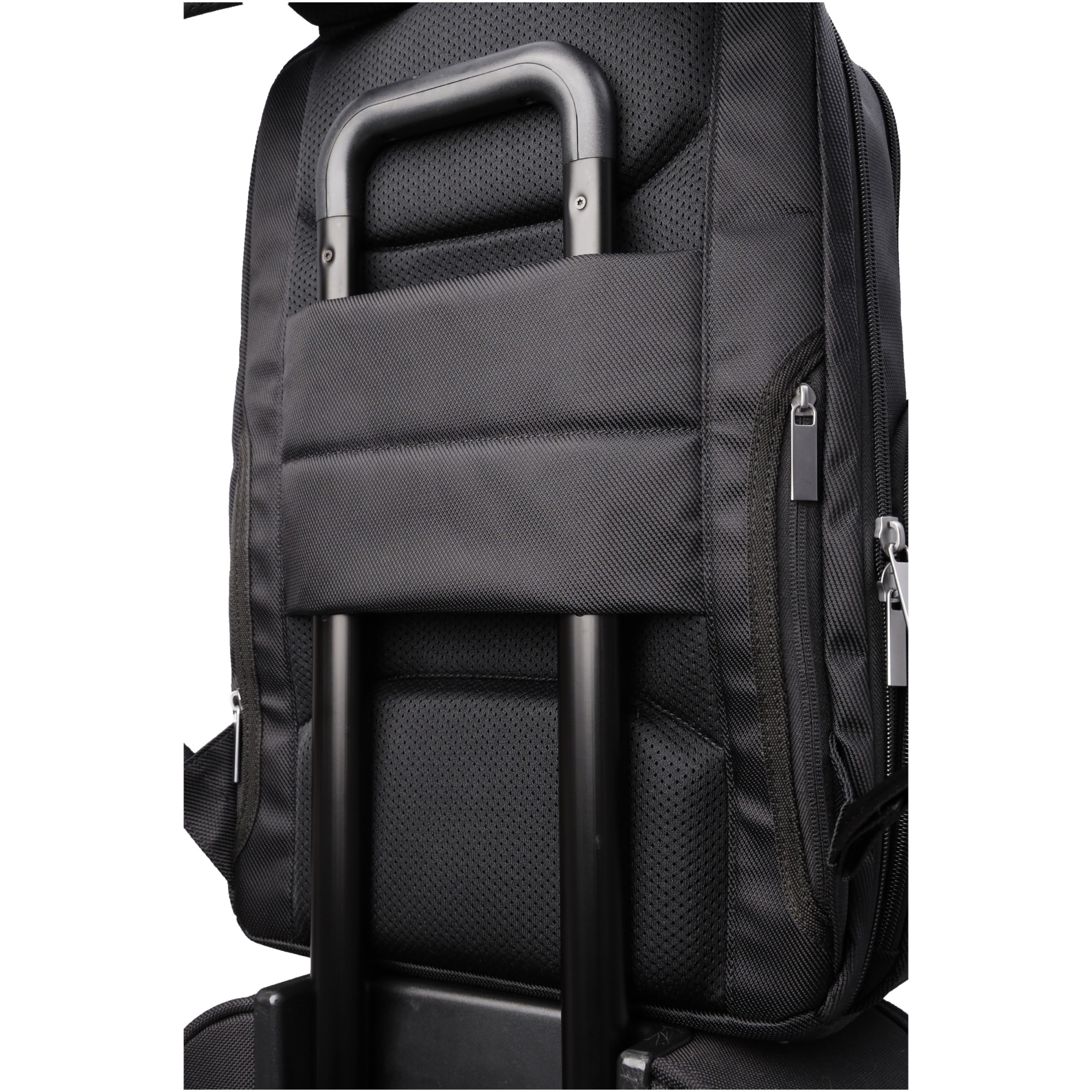 Rucsac laptop Acer Business GP.BAG11.02L, 15", elemente de piele, multipocket, Negru