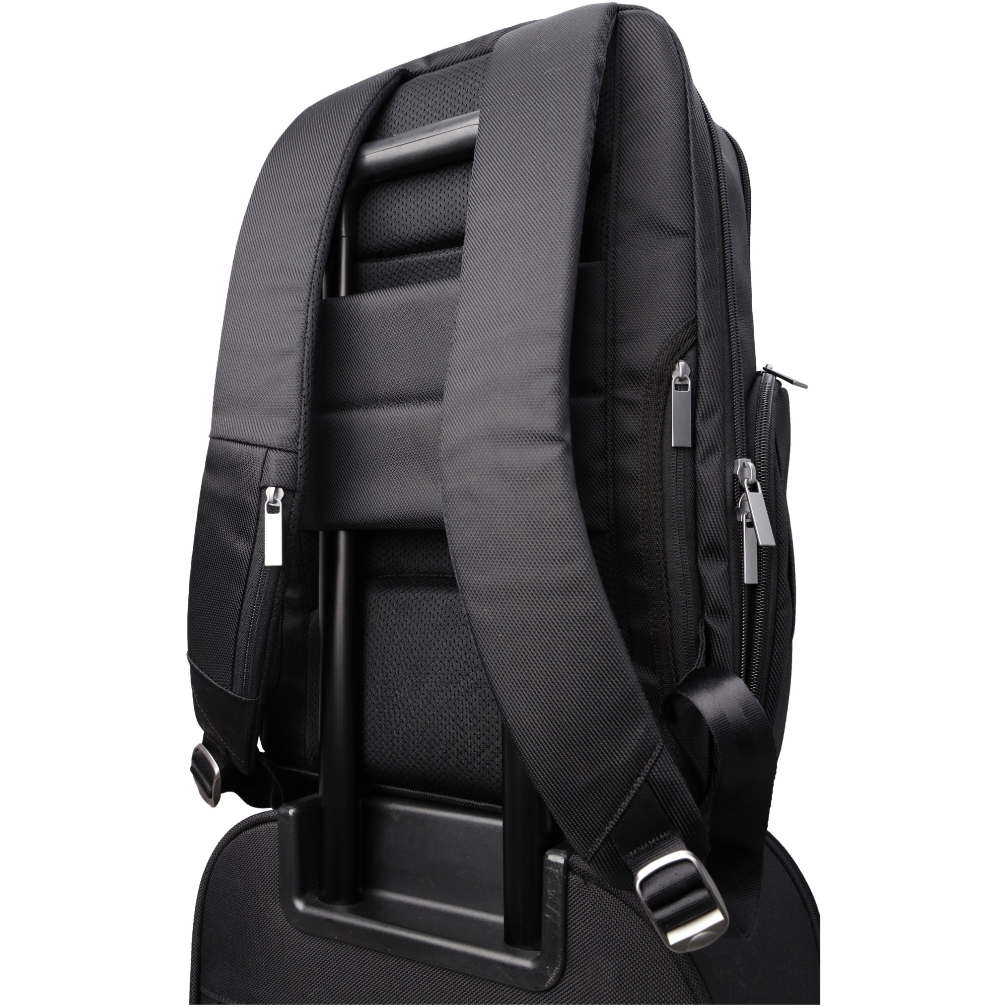 Rucsac laptop Acer Business GP.BAG11.02L, 15", elemente de piele, multipocket, Negru