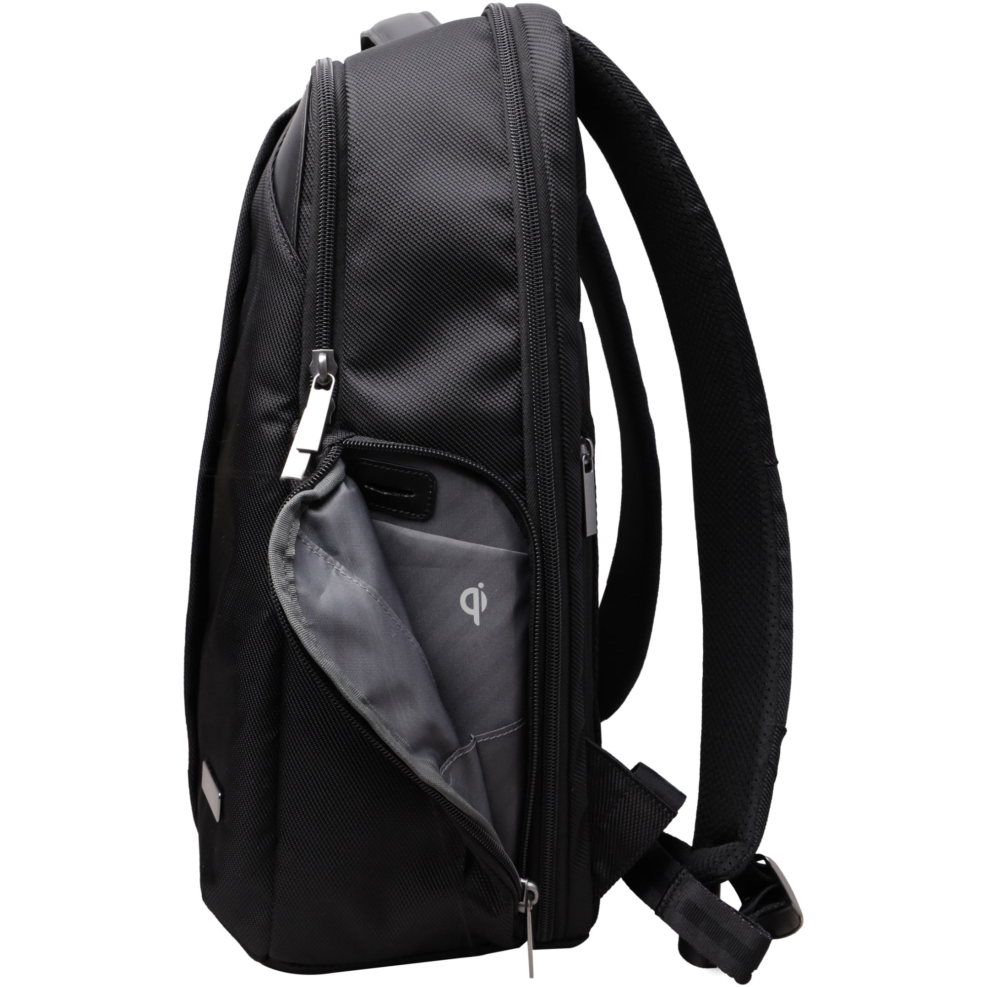 Rucsac laptop Acer Business GP.BAG11.02L, 15", elemente de piele, multipocket, Negru