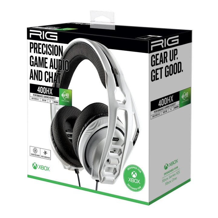 RIG 400 HX Gaming fejhallgató New- fehér (XBO/XBX) fejhallgató