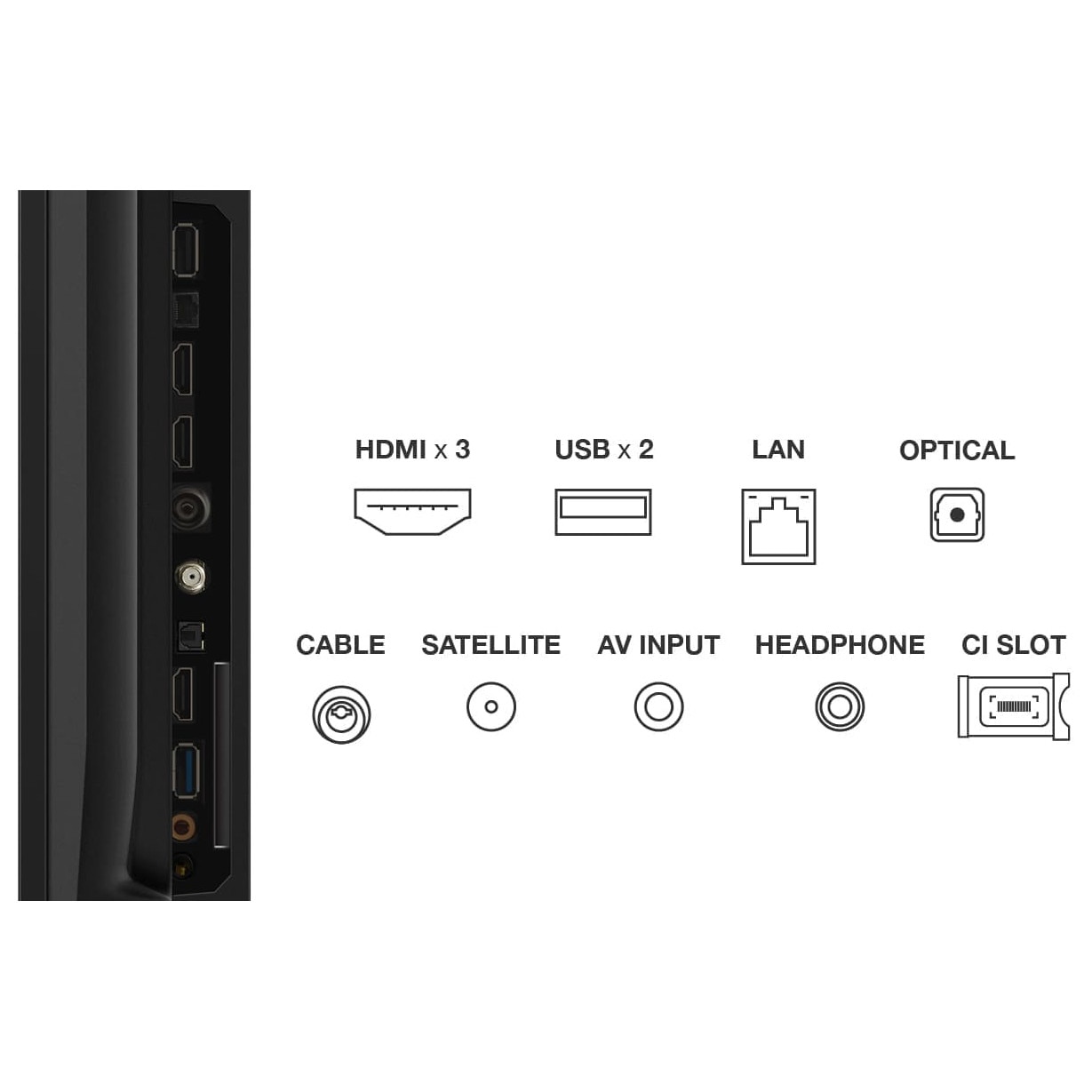 Televizor TCL LED 75V6B, 190 cm, 4K, Google TV, Amazon Alexa, Clasa E