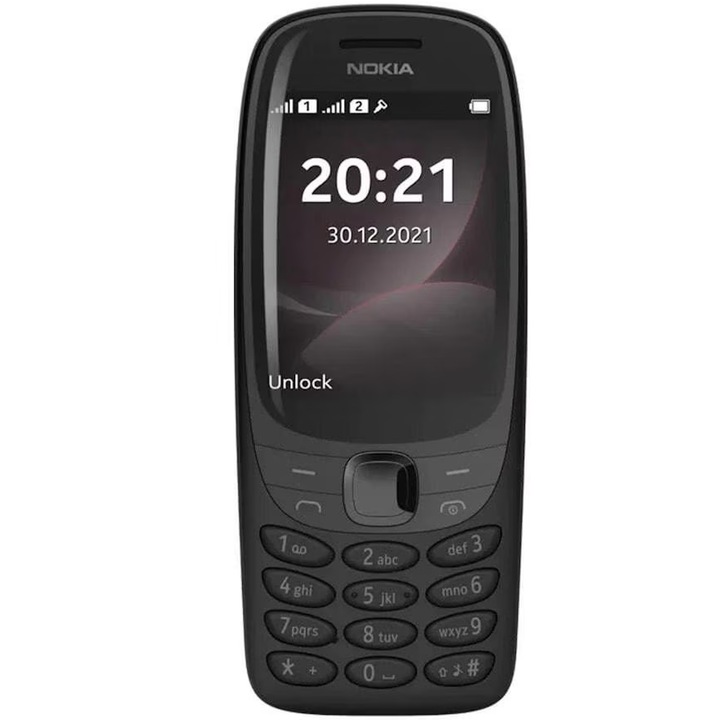 Telefon mobil Nokia 6310 (2024), 2.8", Dual SIM, Black