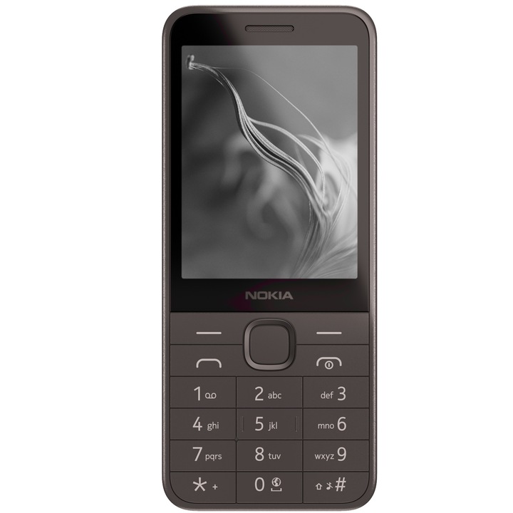 Мобилен телефон Nokia 235 (2024), 2.8", 4G, Black