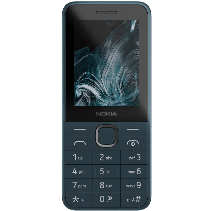 Telefon mobil Nokia 225 (2024), Dual SIM, 4G, Dark Blue
