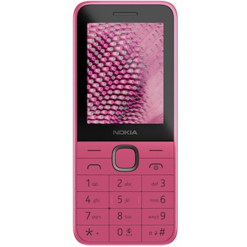 Telefon mobil Nokia 225 (2024), Dual SIM, 4G, Roz