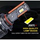 Set de 2 becuri conversie hid-led, H7, 150W, 16.000 lm, Canbus, Miez Cupru, Radiator Aluminiu, Premium