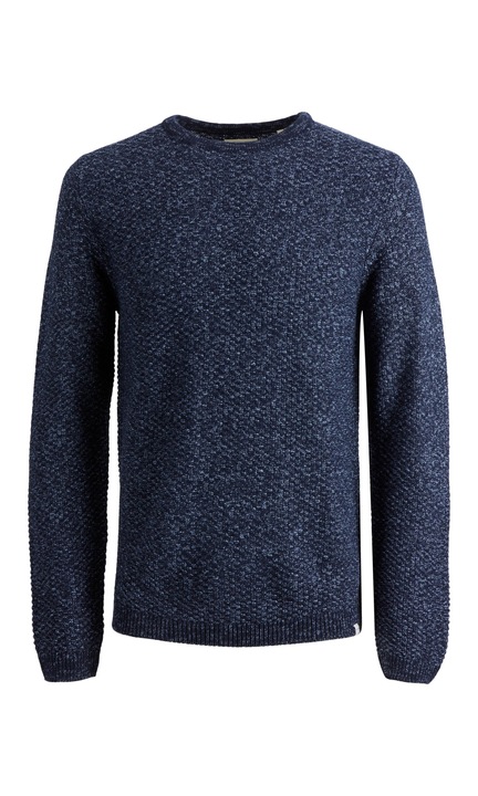 JACK & JONES férfi pulóver, 4836, Szintetikus, Tengerészkék