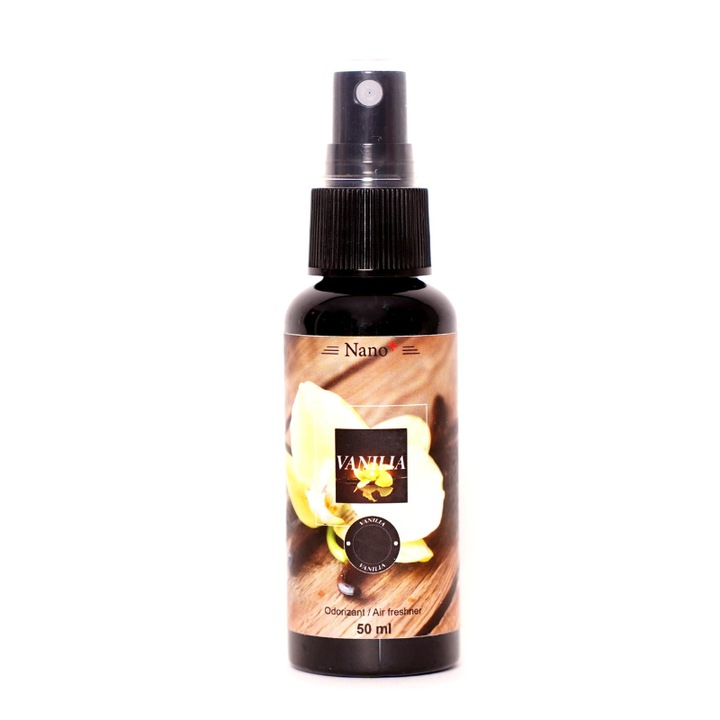 Odorizant Auto Luxuriant, Purificator Nano+, Parfum Spray, Vanilia, 50ml