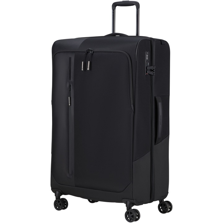 Troler extensibil Samsonite Biz2Go TRVL Spinner, 77x48x29/32 cm, 106/116 litri, negru