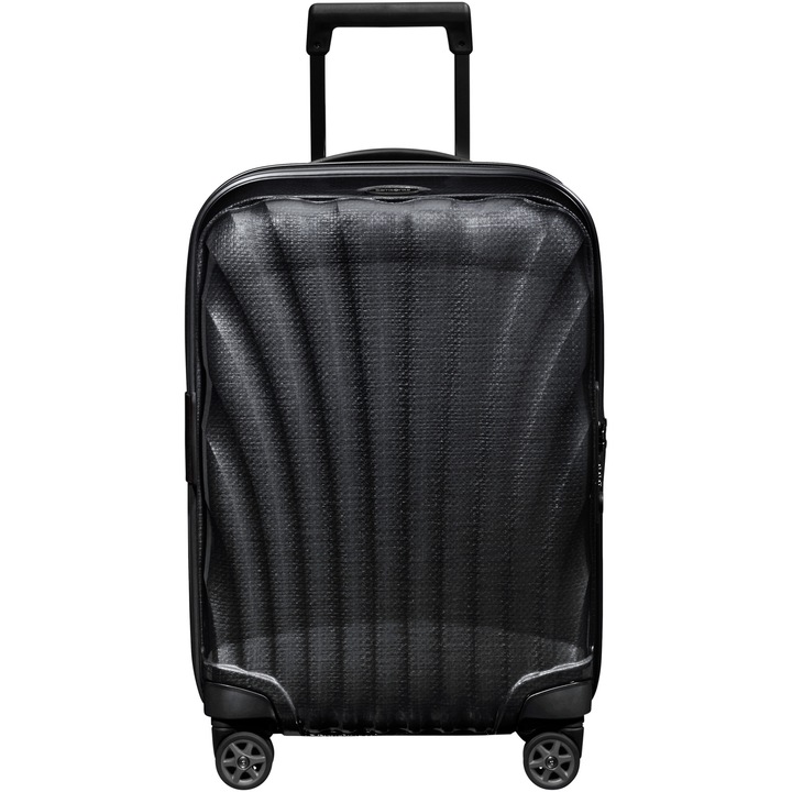 Куфар Samsonite C-Lite Spinner, 55x40x20/23 см, 36/42 литра, Черен