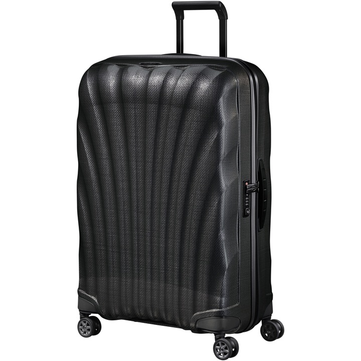 Куфар с колелца Samsonite C-Lite Spinner 75x51x31 см, 94 литра, Черен