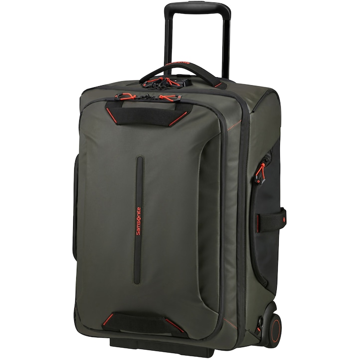 Куфар с колелца Samsonite Ecodiver Duffle, 55x40x25 см, 51 литра, Каки
