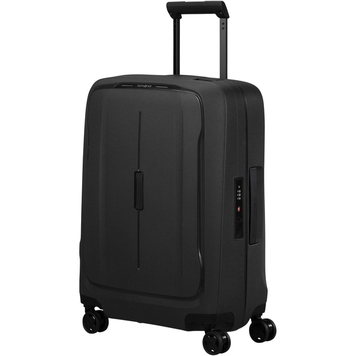 Куфар с колелца Samsonite Essens Spinner, 55x40x20 см, 39 литра, Графит