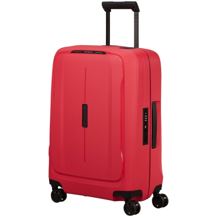 Куфар Samsonite Essens Spinner, 55x40x20 см, 39 литра, Червен