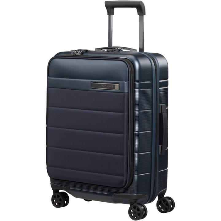 Куфар с колелца Samsonite Neopod Spinner USB, 55x40x23/27 см, 41/48 литра, Тъмносин