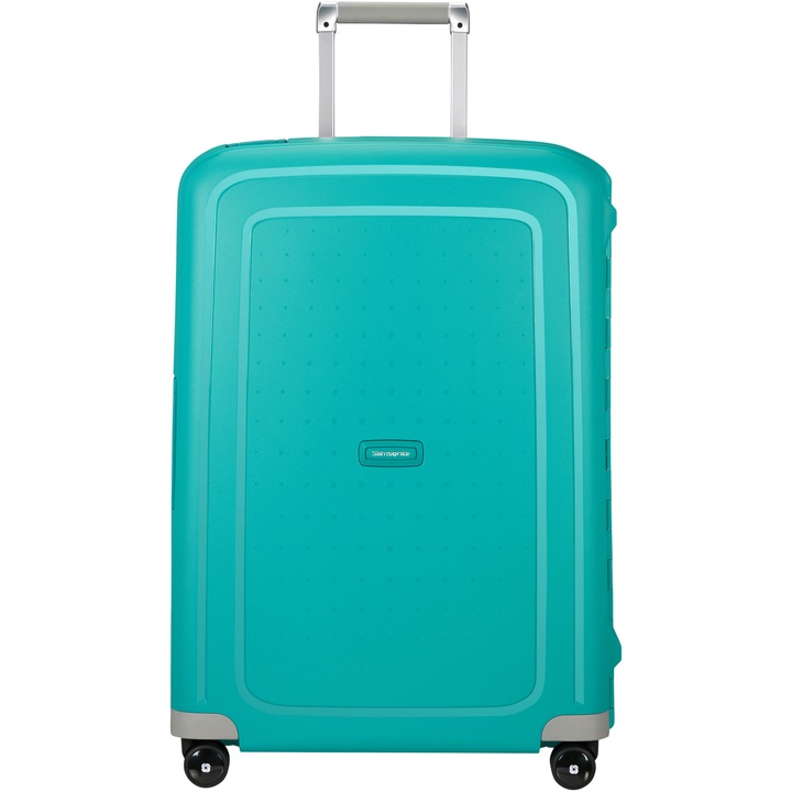 Куфар с колелца Samsonite S'Cure Spinner, 69x49x29 см, 79 литра, Тюркоаз