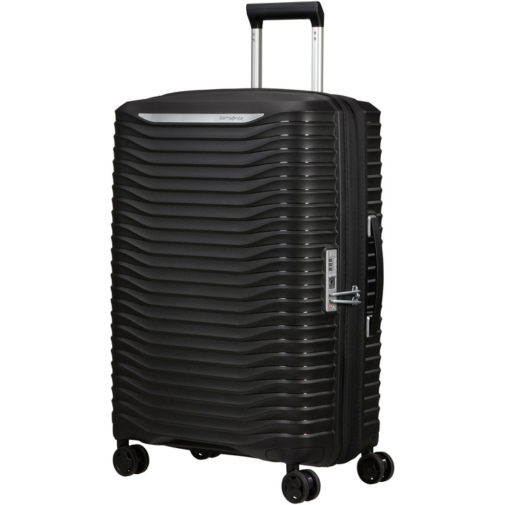 Куфар Samsonite Upscape Spinner, 68x47x28/31 см, 75/83 литра, Черен