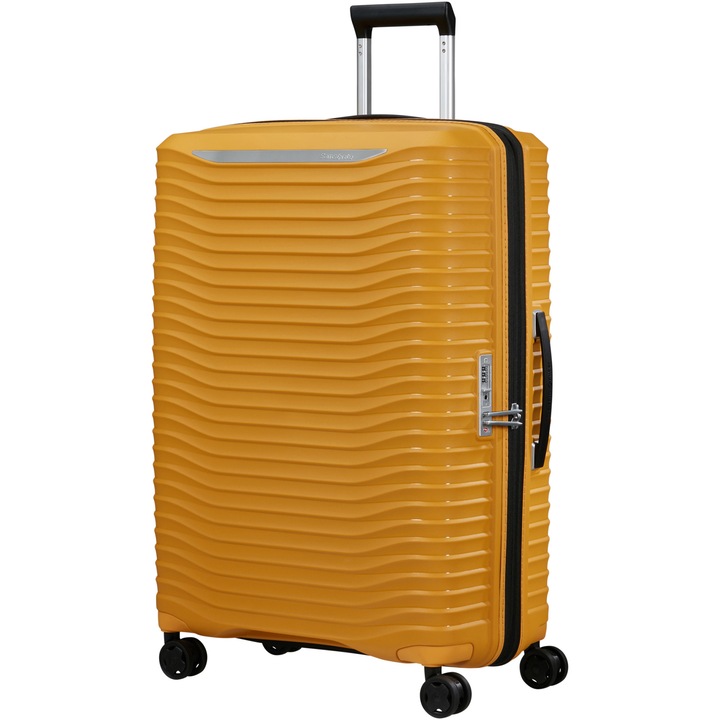 Куфар Samsonite Upscape Spinner, 75x51x30/33 см, 104/114 литра, Жълт