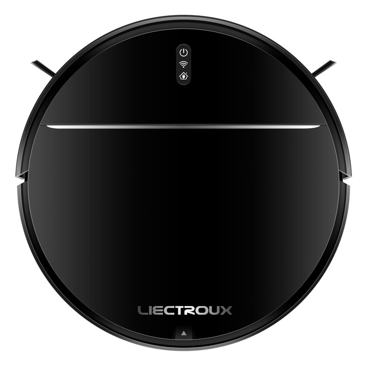 Прахосмукачка робот Liectroux M7S PRO, карта навигация, мокро/сухо моп, черна, 4400mAh