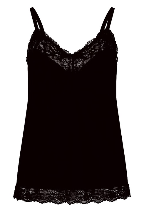 LingaDore, Къс топ Daily с дантела, Избеляло черно