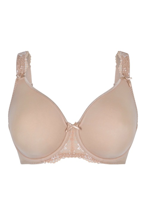 LingaDore, Sutien cu burete, sustinere metalica si insertii de dantela Daily, Bej