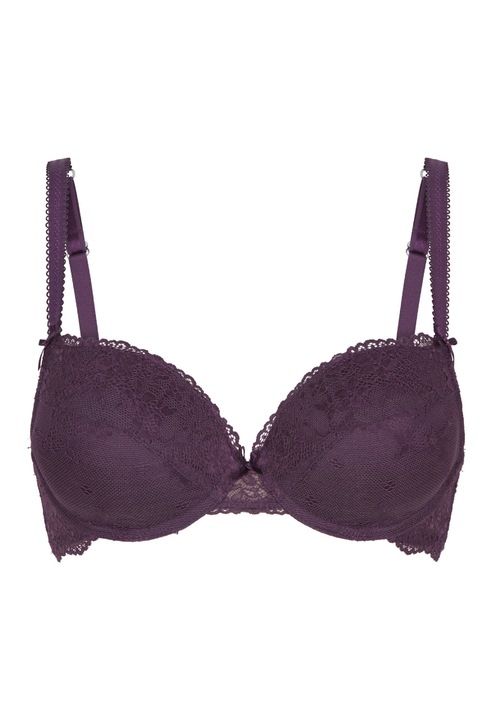 LingaDore, Sutien push-up cu dantela Daily, Violet
