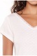LingaDore, Rochie cu decolteu in V, Crem, XL