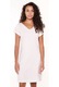 LingaDore, Rochie cu decolteu in V, Crem, XL