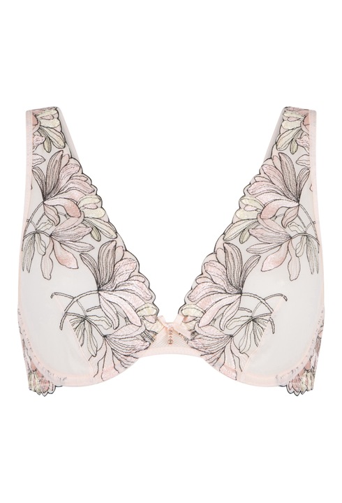 LingaDore, Sutien de dantela fara sustinere metalica, Roz deschis