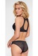 LingaDore, Sutien cu decupaj pe spate, Alb, Multicolor, Albastru, 75D