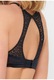 LingaDore, Sutien cu decupaj pe spate, Alb, Multicolor, Albastru, 75D