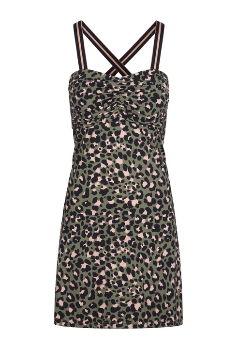 LingaDore, Rochie de plaja cu animal print, Multicolor