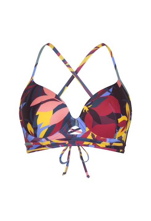 LingaDore, Sutien de baie cu imprimeu, Multicolor, 70A